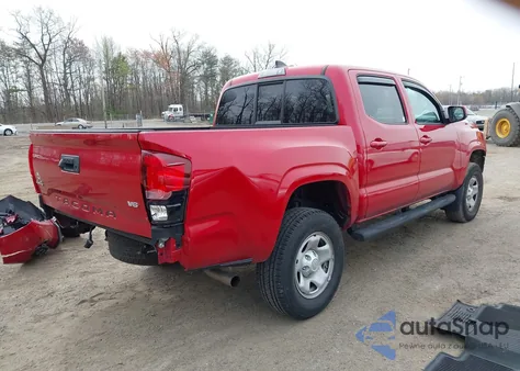 2022 Toyota Tacoma Sr V6 из США, поврежденный, VIN 3TYCZ5ANXNT076537